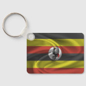 Porte-clés Porte - clé du drapeau ougandais (Verso)