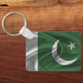 Porte-clés Porte - clé du drapeau pakistanais (Verso)