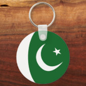 Porte-clés Porte - clé du drapeau pakistanais Fisheye (Recto)