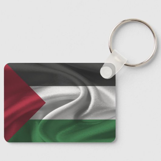 Porte-clés Porte - clé du drapeau palestinien (Recto)