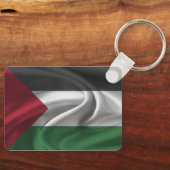 Porte-clés Porte - clé du drapeau palestinien (Recto)