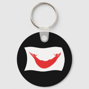 Porte-clés Porte - clé du drapeau Rapa Nui