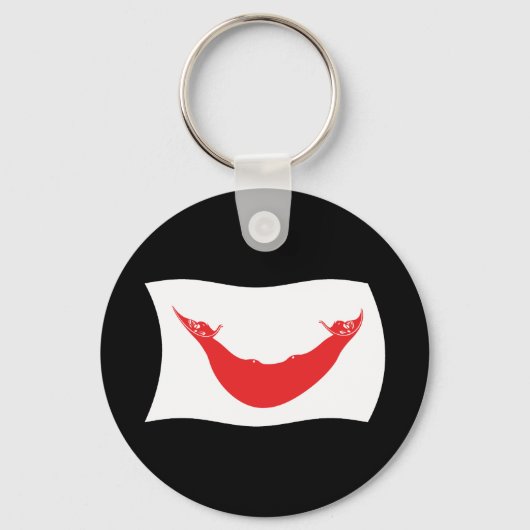 Porte-clés Porte - clé du drapeau Rapa Nui (Recto)