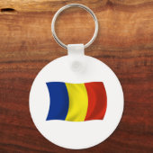 Porte-clés Porte - clé du drapeau roumain (Recto)