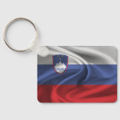 Porte-clés Porte - clé du drapeau slovène (Verso)