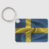Porte-clés Porte - clé du drapeau suédois (Verso)