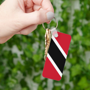 Porte-clés porte - clé du drapeau trinidad et tobago