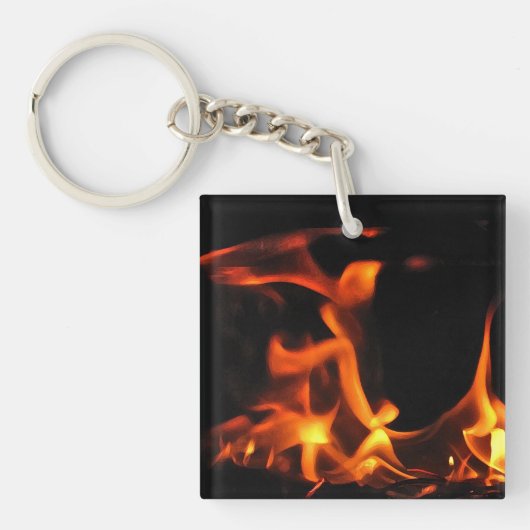 Porte-clés Porte - clé du feu de danse (Devant)