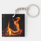 Porte-clés Porte - clé du feu de danse (Dos)