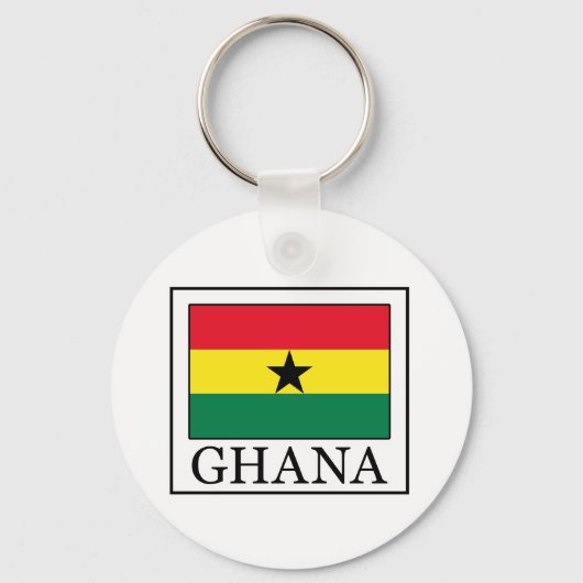 Porte-clés Porte - clé du Ghana (Recto)