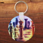 Porte-clés Porte - clé du jeu d'échecs (Recto)