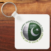 Porte-clés Porte - clé du jour de l'indépendance (Recto)