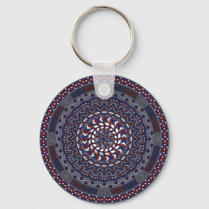 Porte-clés Porte - clé du Jour de l'Indépendance connecté