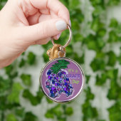 Porte-clés Porte - clé du jour du raisin (Main)