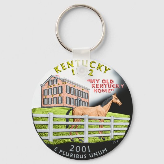 Porte-clés Porte - clé du Kentucky (Recto)