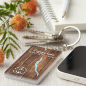 Porte-clés Porte - clé du lac Cayuga (Devant droit)