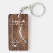 Porte-clés Porte - clé du lac Cayuga (Dos)