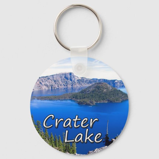 Porte-clés Porte - clé du lac Crater (Recto)
