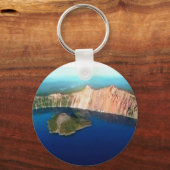 Porte-clés Porte - clé du lac Crater (Recto)