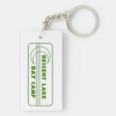 Porte-clés Porte - clé du lac Crescent (Dos)