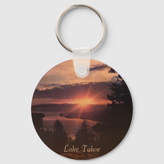 Porte-clés Porte - clé du lac Tahoe Sunrise (Recto)