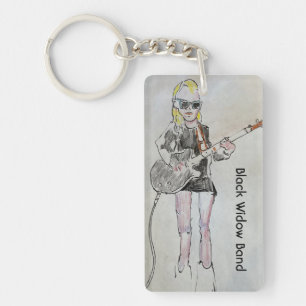 Porte-clés Porte - clé du lecteur guitare