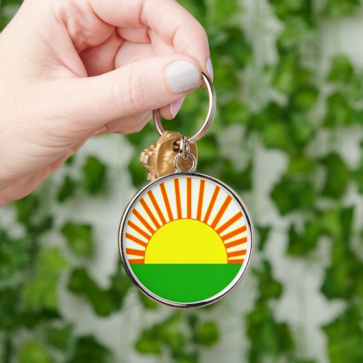 Porte-clés Porte - clé du lever du soleil (Main)