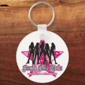 Porte-clés Porte - clé du logo de SouthSide Roller Derby (Recto)