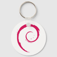 Porte - clé du logo Debian
