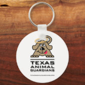 Porte-clés Porte - clé du logo des Gardiens (Recto)