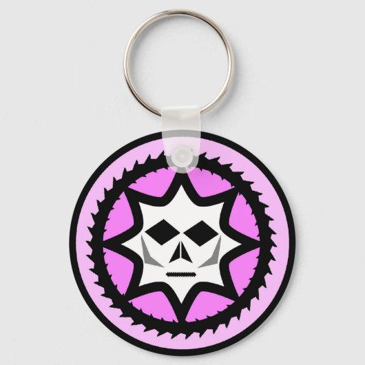 Porte-clés PORTE - CLÉ du logo DIABOLICHIX (Recto)