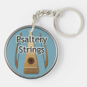 Porte-clés Porte - clé du logo du réseau Psaltery Strings