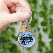 Porte-clés Porte - clé du logo du ski du Québec Mont Tremblan (main)