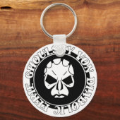 Porte-clés PORTE - CLÉ du logo EGVD Face (Recto)