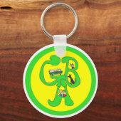 Porte-clés Porte - clé du logo GBA (Recto)