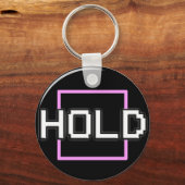 Porte-clés Porte - clé du logo HoldSquare (Recto)