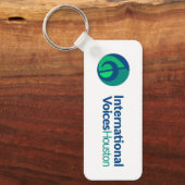 Porte-clés PORTE - CLÉ du logo IVH (Recto)