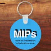 Porte-clés porte - clé du logo mips (Recto)