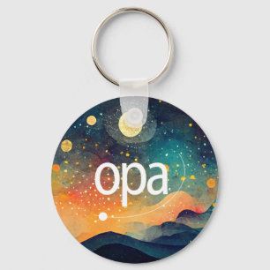 Porte-clés Porte - clé du logo OPA