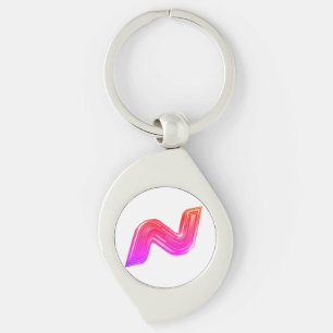Porte-clés Porte - clé du logo rose spécial Nova