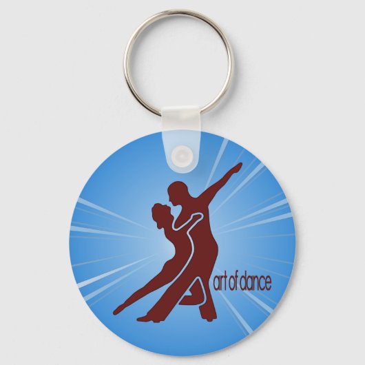 Porte-clés Porte - clé du logo rouge foncé (Recto)