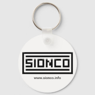 Porte-clés porte - clé du logo sionco