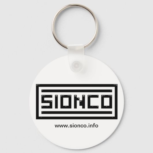 Porte-clés porte - clé du logo sionco (Recto)