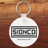Porte-clés porte - clé du logo sionco (Recto)