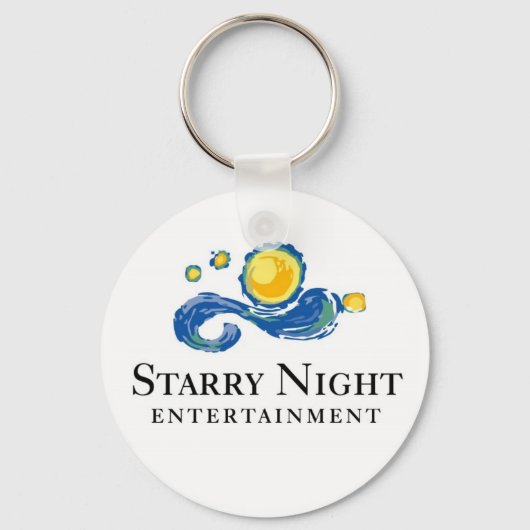 Porte-clés Porte - clé du logo Starry Night (Recto)