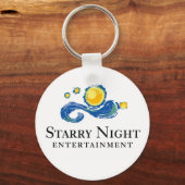 Porte-clés Porte - clé du logo Starry Night (Recto)