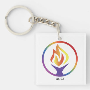 Porte-clés Porte - clé du logo UUCF