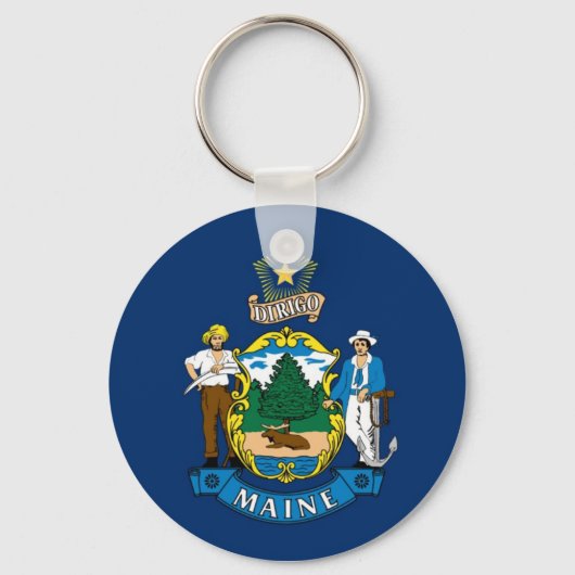 Porte-clés Porte - clé du Maine (Recto)