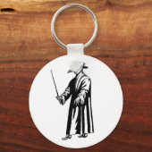 Porte-clés Porte - clé du médecin de peste (Recto)