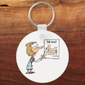 Porte-clés Porte - clé du médecin du pied (Recto)